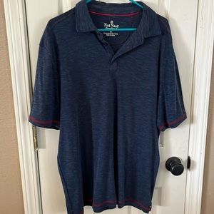 Blue Nat Nast Polo
